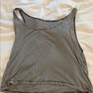 Brandy Melville Striped Flowy Tank